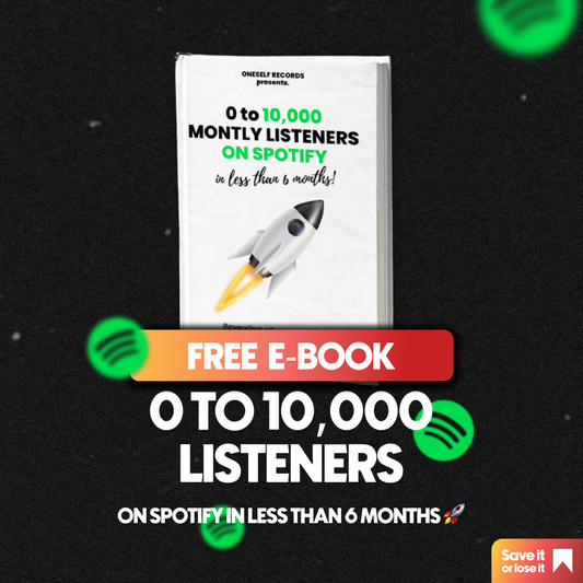 (FREE) E-BOOK: From 0 To 10k Listeners On Spotify